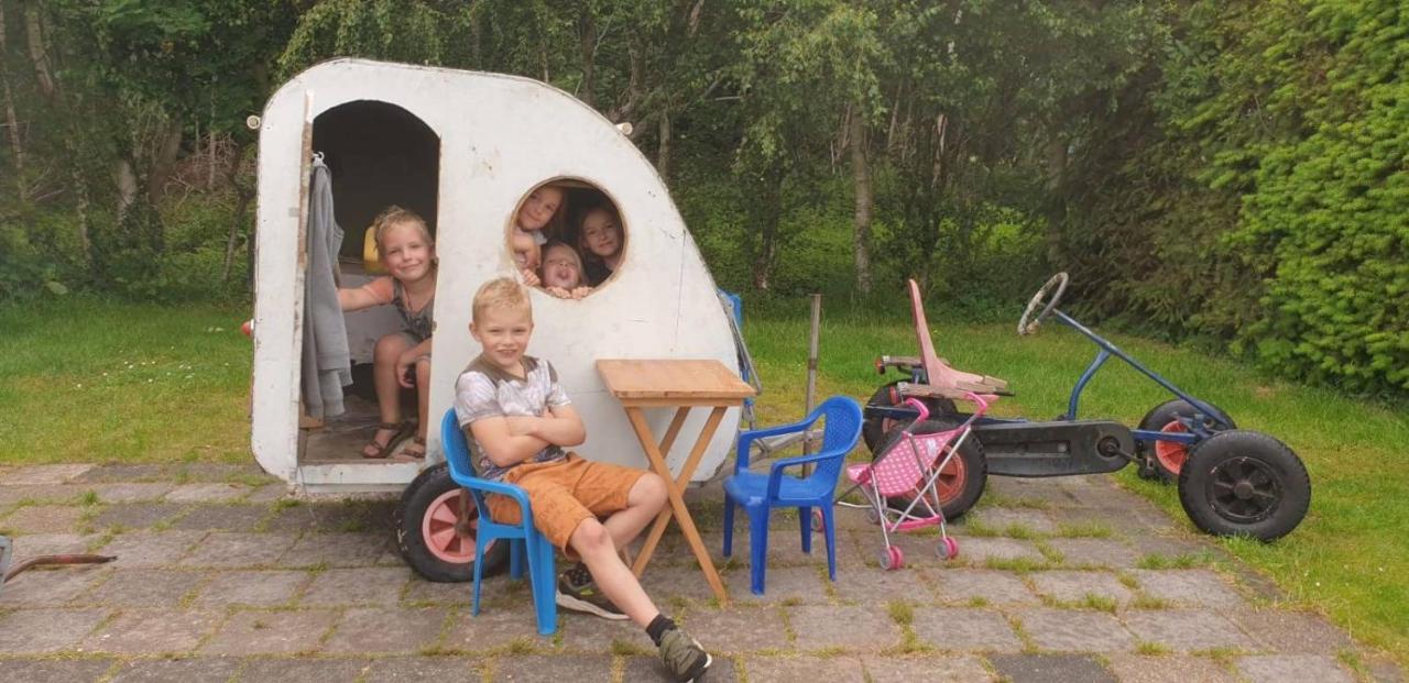 Prive Appartement, Op Camping Westenenk Wijster Eksteriør billede